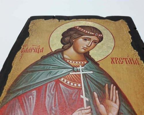 Икона Святой Мученицы Кристины