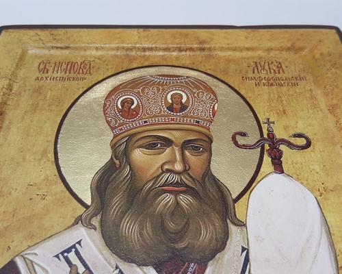 Икона Святой Лука Крымский ручной работы –  Магазин Икон | Фотография 2