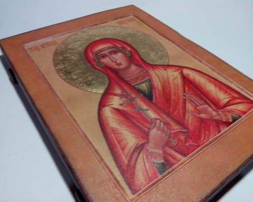 Икона Святой мученицы Дарьи