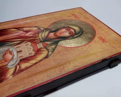 Икона для Женщины ручной работы