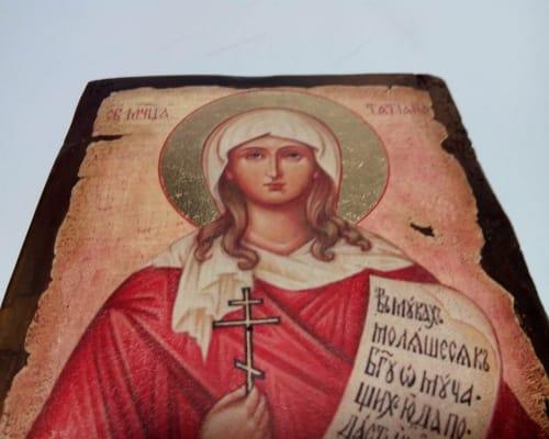 Икона Святой мученицы Татьяны