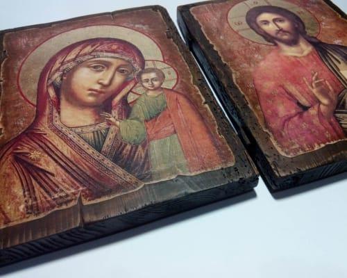 Иконы для Венчания ручной работы