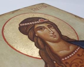 Икона Святой мученицы Гликерии