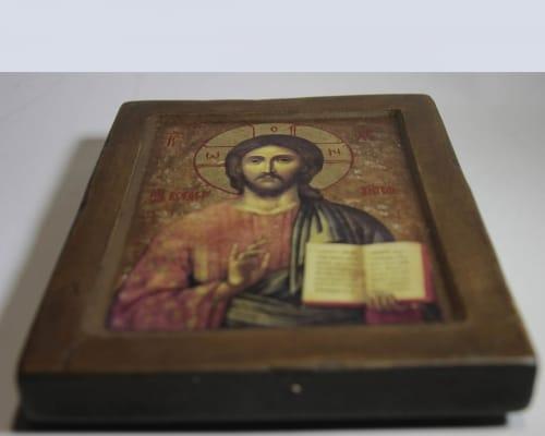 Икона Иисуса Христа под старину