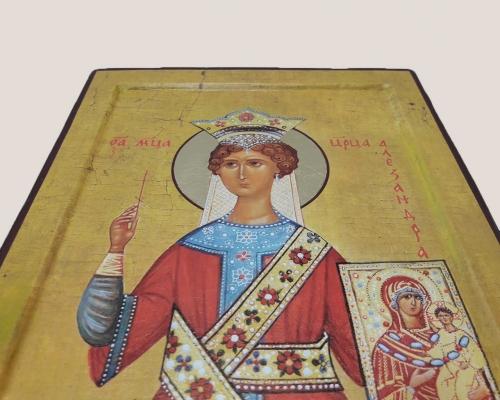 Мерная икона Царица Александра –  Магазин Икон | Фотография 4
